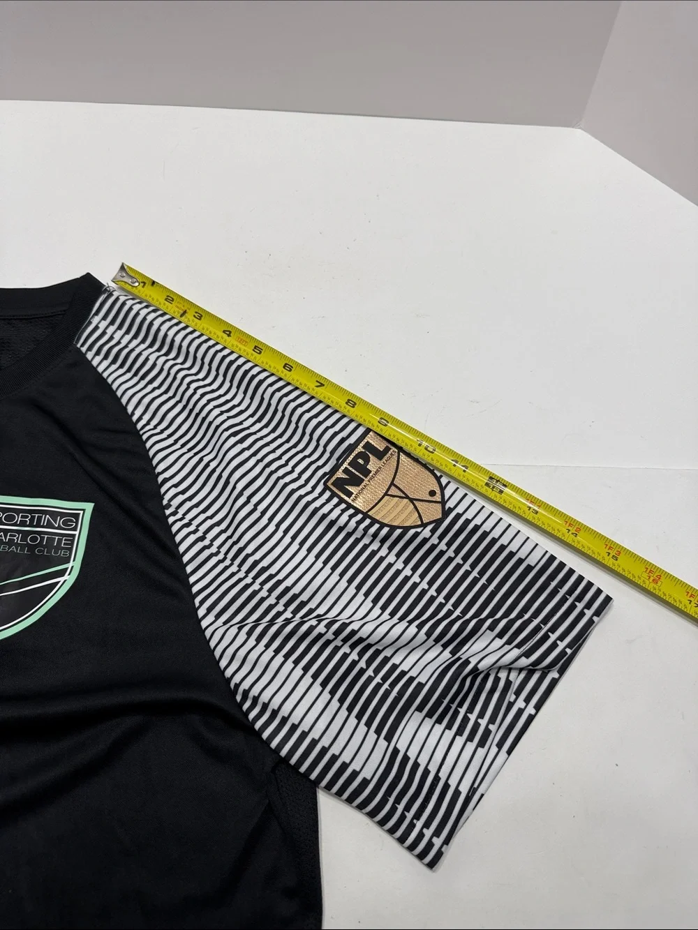 Nike NPLeagues charlotte Football club Men’s Black Soccer Jersey